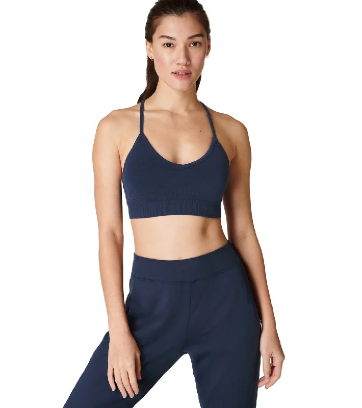 Formal Clothing For Women Sweaty Betty All Train Sports Bra Navy Blue