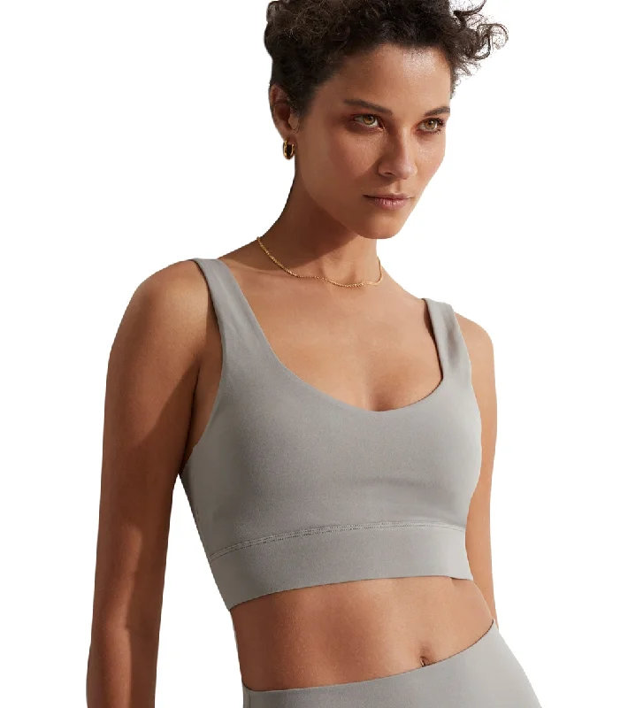 Comfortable Women's Apparel Varley Always Edwards Bra Gray Flannel