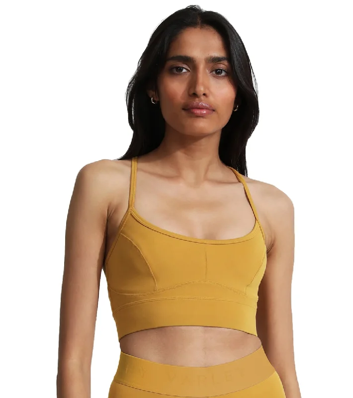 Women's Comfy Attire For Lounging Varley Let's Move Irena Bra Chai Tea