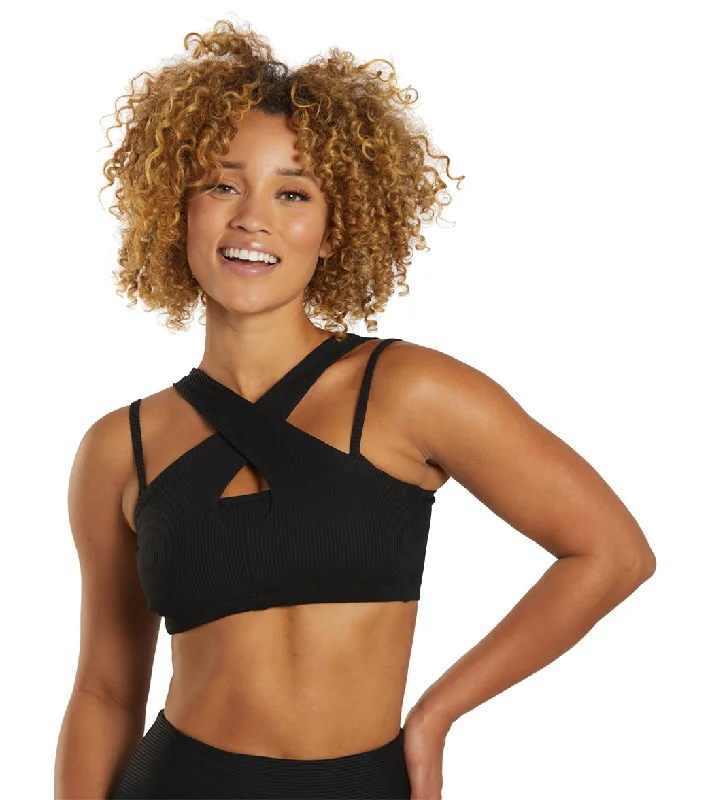 Women's Holiday Attire Year of Ours Double Bra Black