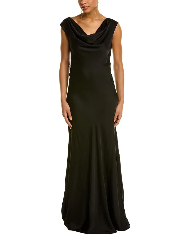 Affordable Women's Clothes Donna Karan Cowl Neck Slip Gown