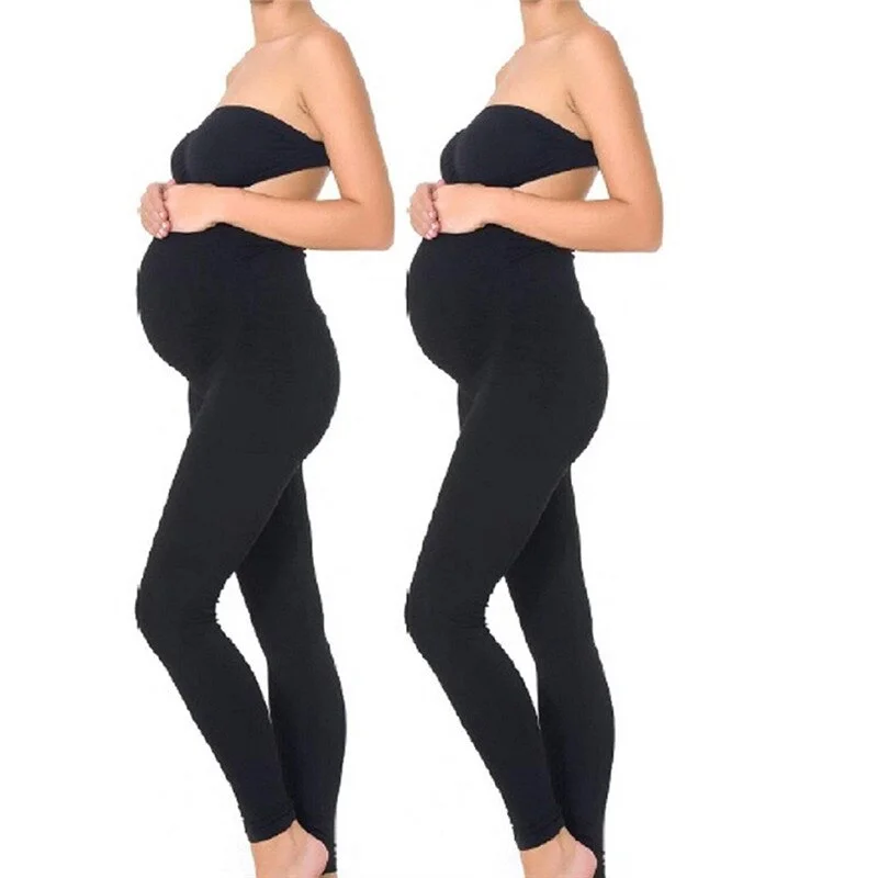 Women's Everyday Apparel black maternity yoga leggings