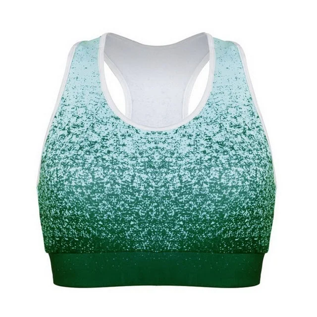 Green Gradient Bra