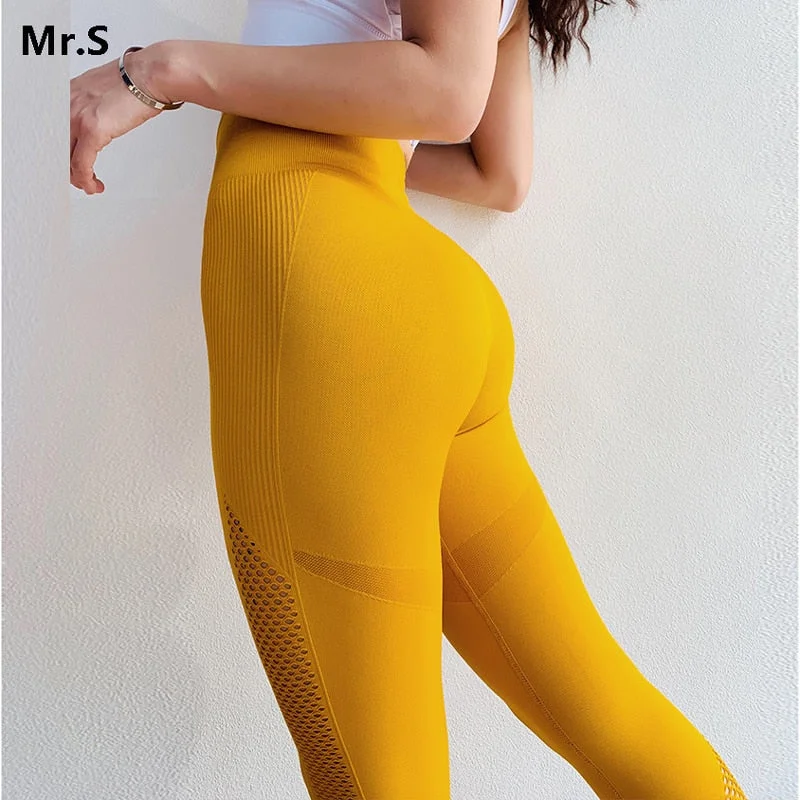 Women's Elegant Clothes Le Nakai Women High Waist Gym Leggings Pink Vital Seamless Leggings Sport Fitness jogging Femme Sexy Booty Activewear Yoga Pants