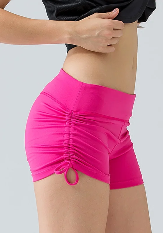 Women's Clothes And Apparel Pulling Seam Yoga Shorts