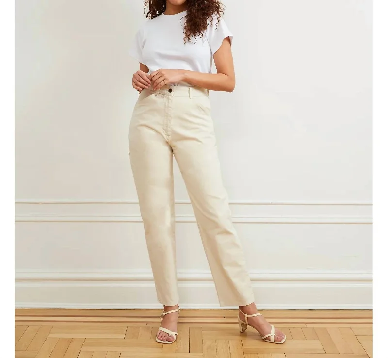 Women's Comfortable Garments Agnes Pant In Ivory