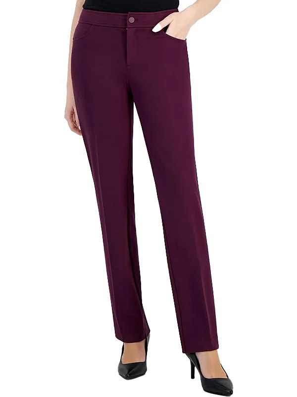 Fashionable Women's Clothing The Jillian Womens Low Rise Office Bootcut Pants