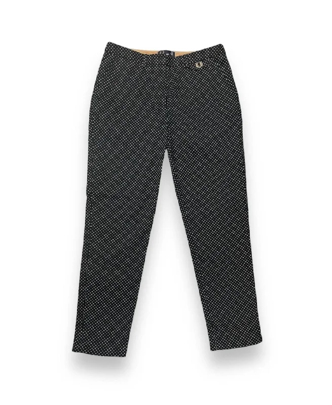 Women's Cozy Winter Attire Women's Pin Dot Trousers In Black